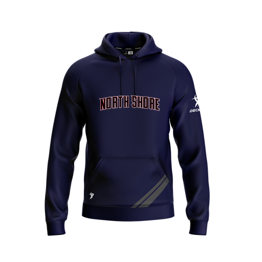 [FOLHSMNV-YXS-LOGO1] Decker Summit Hoodie (Youth XS, Navy, Logo 1)